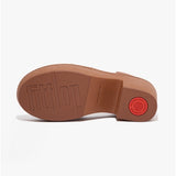 FitFlop PILAR Womens Strappy Platform Sandals Light Tan