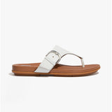 FitFlop GRACIE Womens Toe-Post Sandals Urban White