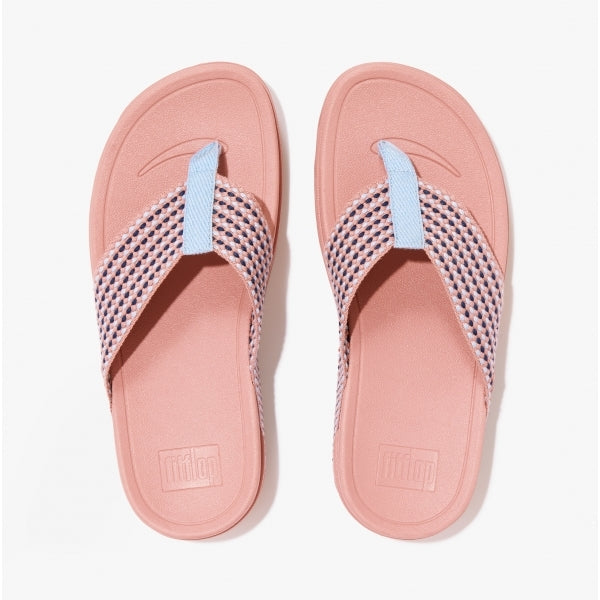 FitFlop SURFA Womens Toe-Post Sandals Corralina Mix