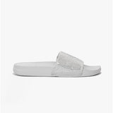 FitFlop iQUSHION Womens Embellished Sliders Soft Grey
