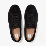 FitFlop RALLY Womens Suede Trainers All Black