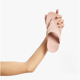 FitFlop LULU Womens Suede Toe-Post Sandals Beige