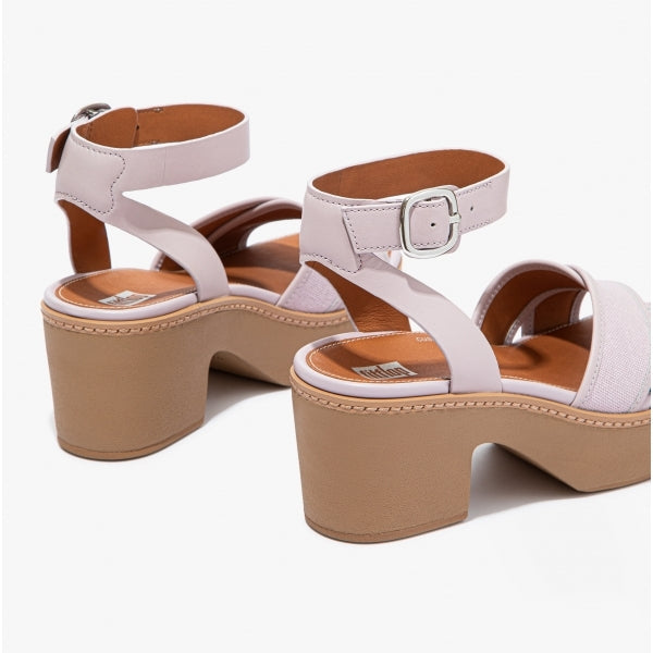 FitFlop PILAR Womens Strappy Platform Sandals Soft Lilac