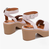 FitFlop PILAR Womens Strappy Platform Sandals Soft Lilac