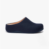 FitFlop SHUV Womens Canvas Clogs Midnight Navy