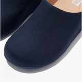 FitFlop SHUV Womens Canvas Clogs Midnight Navy