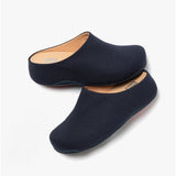 FitFlop SHUV Womens Canvas Clogs Midnight Navy