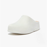 FitFlop SHUV Womens Canvas Clogs Cream