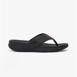 FitFlop SURFER Mens Toe-Post Sandals All Black