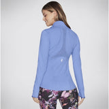 Skechers W03JA158/PERI W03JA158 GOFLEX Womens Mesh Jacket Baja Blue