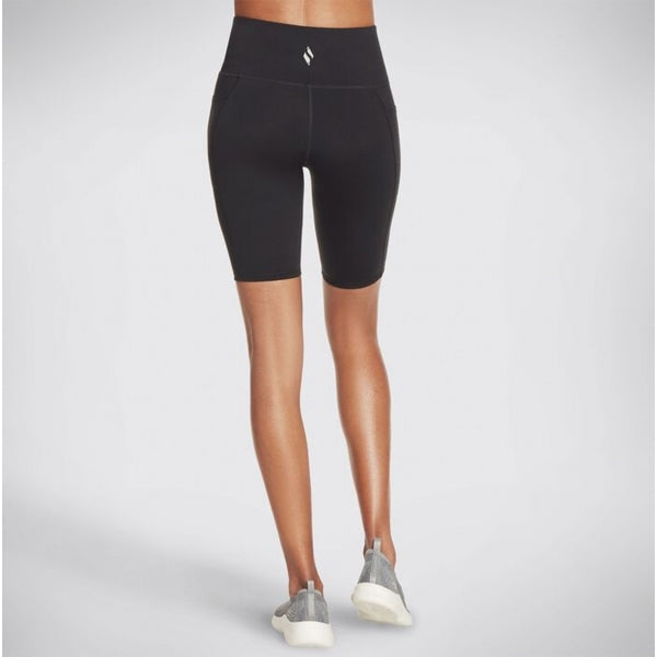 Skechers W3SH53/BLK GOFLEX HW 10" BIKE Womens Shorts Black