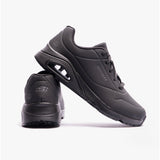Skechers Work 108021EC UNO SR Womens Occupational Trainers Black