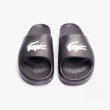 Lacoste CROCO 2.0 Womens Slider Sandals Black