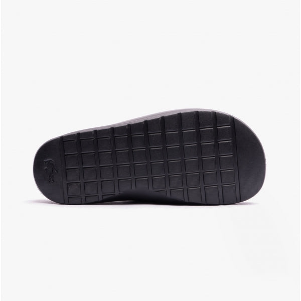 Lacoste CROCO 2.0 Womens Slider Sandals Black