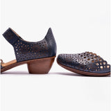 Rieker 43753-14 Womens Shoes Blue