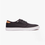 TOMS CARLO Mens Canvas Trainers Black