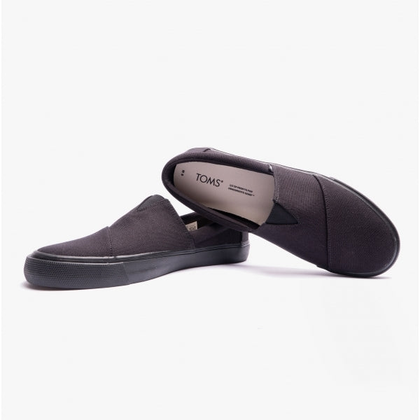 TOMS ALPARGATA FENIX SLIP-ON Mens Trainers Black