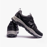 Skechers 180032/BKCC GRAND PEAK Womens Bungee Trainers Black/Charcoal