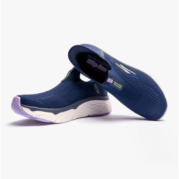 Skechers 128571/NVLV MAX CUSHIONING ELITE-SMOOTH T Womens Trainers Blue