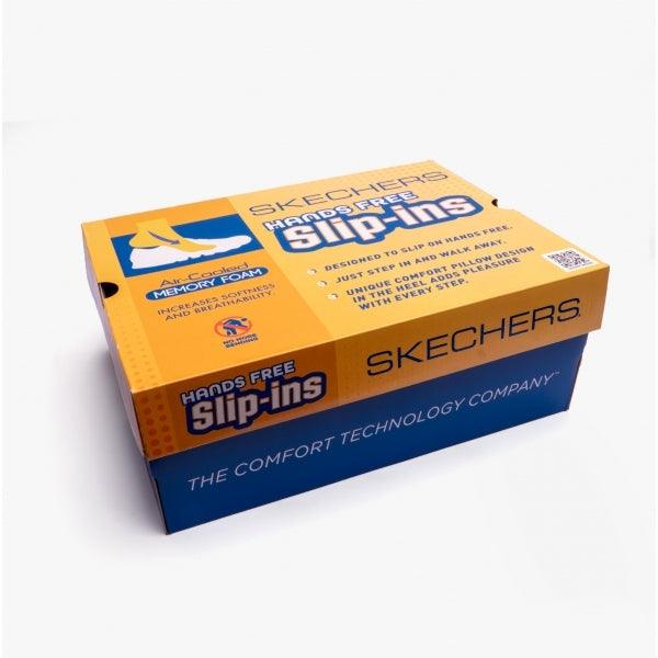 Skechers 128571/NVLV MAX CUSHIONING ELITE-SMOOTH T Womens Trainers Blue