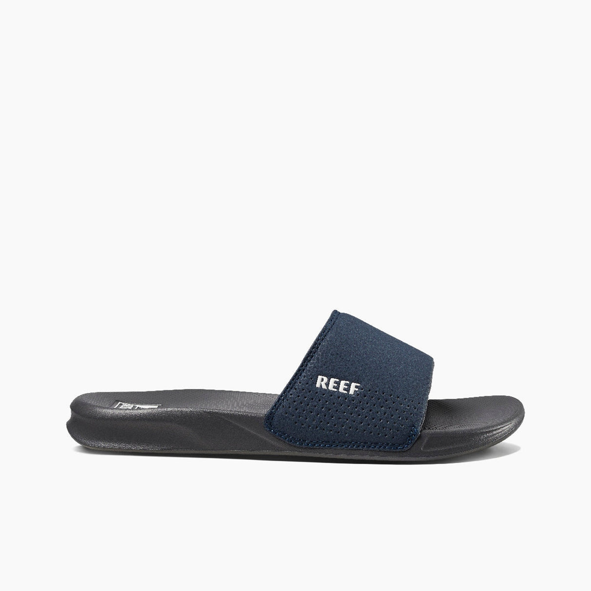 Reef ONE SLIDE Mens Sliders Navy/White