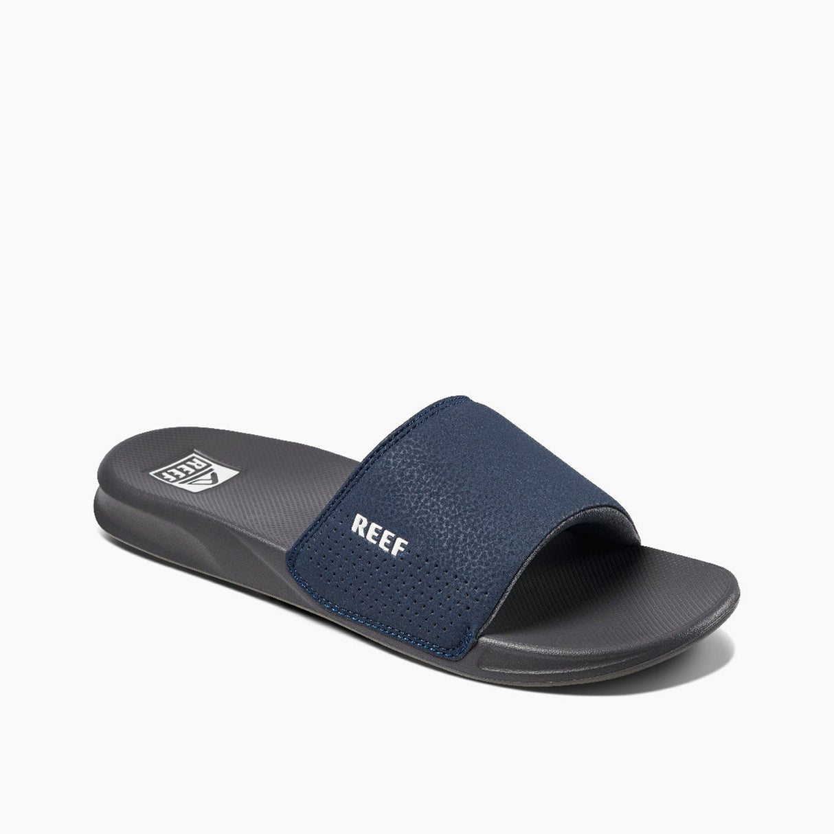 Reef ONE SLIDE Mens Sliders Navy/White