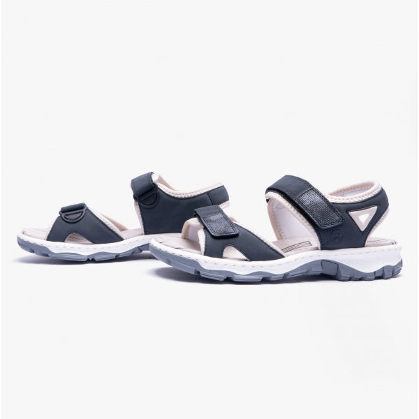 Rieker 68891-14 Womens Sandals Blue