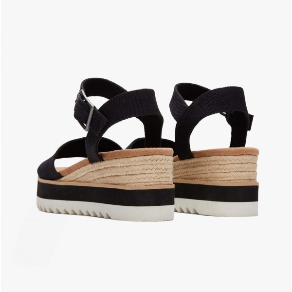 TOMS DIANA Womens Sandals Black