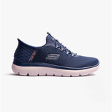 Skechers 232457/NVY SUMMITS - HIGH RANGE Mens Bungee Lace Trainers Navy