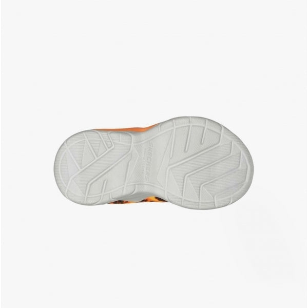 Skechers 400124N/BKOR ERUPTERS IV - ROLDEN Boys Trainers Black/Orange