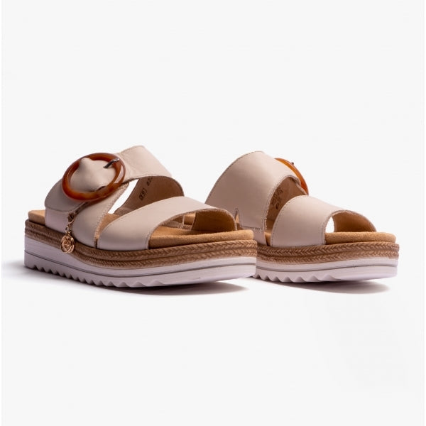 Remonte JOCELYN Womens Dual Strap Sandals White
