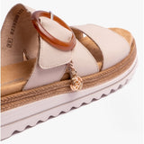 Remonte JOCELYN Womens Dual Strap Sandals White