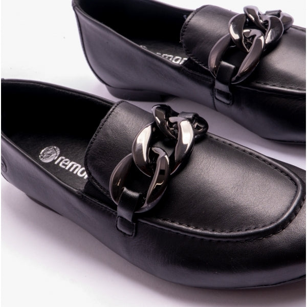 Remonte IRMGARD Womens Slip-On Loafers Black