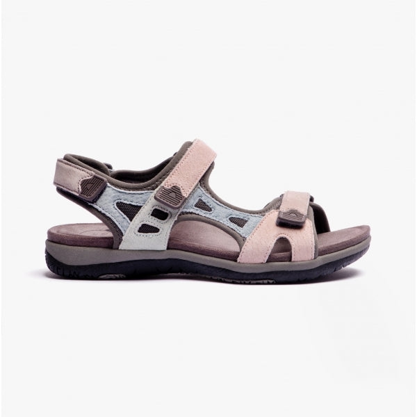 Free Spirit ZEAL Womens Colourblock Sandals Pastel Multi
