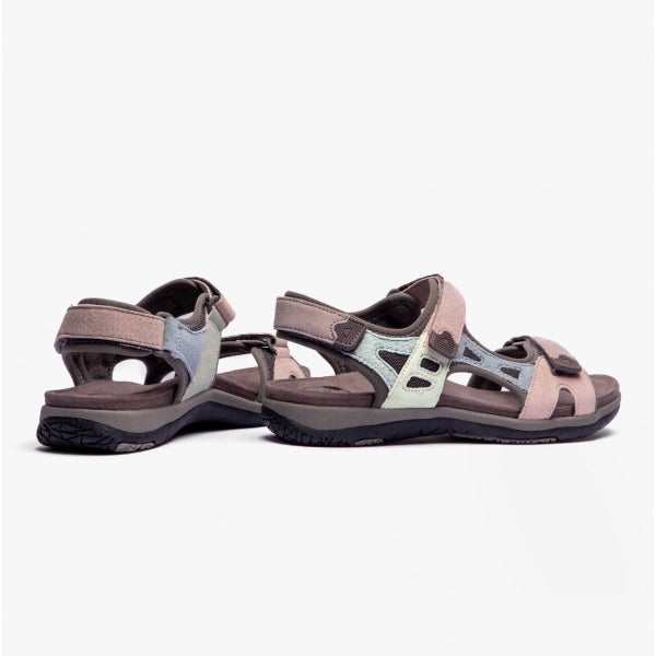 Free Spirit ZEAL Womens Colourblock Sandals Pastel Multi