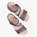 Free Spirit MALIBU Womens Elasticted Sandals Sky Blue