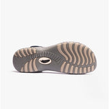 Free Spirit MAINE Womens Soft Leather Sandals Navy