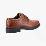 Hush Puppies PEARCE Mens Leather Shoes Tan