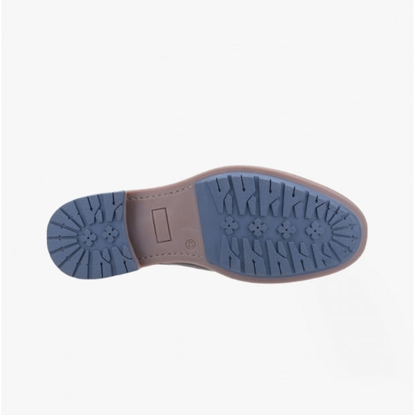 Hush Puppies JUSTIN CHELSEA Mens Leather Chelsea Boots Brown