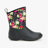 MUCKSTER II MID Womens Rubber Short Boots Night Floral