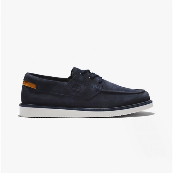 Timberland Newmarket II Mens Suede Boat Shoes Navy