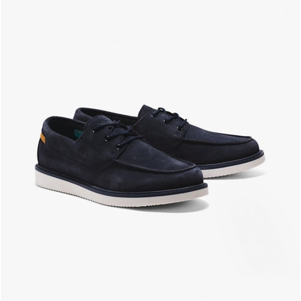 Timberland Newmarket II Mens Suede Boat Shoes Navy