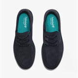 Timberland Newmarket II Mens Suede Boat Shoes Navy