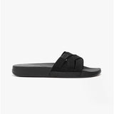 FitFlop iQUSHION Womens Multi-Strap Sliders All Black