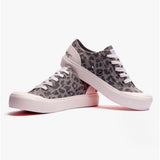 Rocket Dog JAZZIN PLUS Womens Leopard Platform Trainers Grey