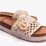 Rocket Dog ALMA Womens Crochet Sandals Natural