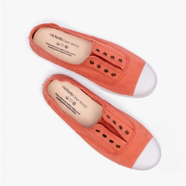 Victoria 1915 INGLESA DREC Womens Canvas Pumps Terracotta