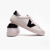 Victoria BERLIN LEATHER & SPLIT Womens Trainers White/Black