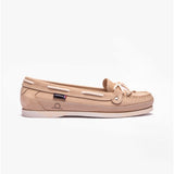 Chatham ALCYONE G2 Womens Nubuck Boat Shoes Stone