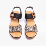 Rieker 68176-00 Womens Sandals Black Multi